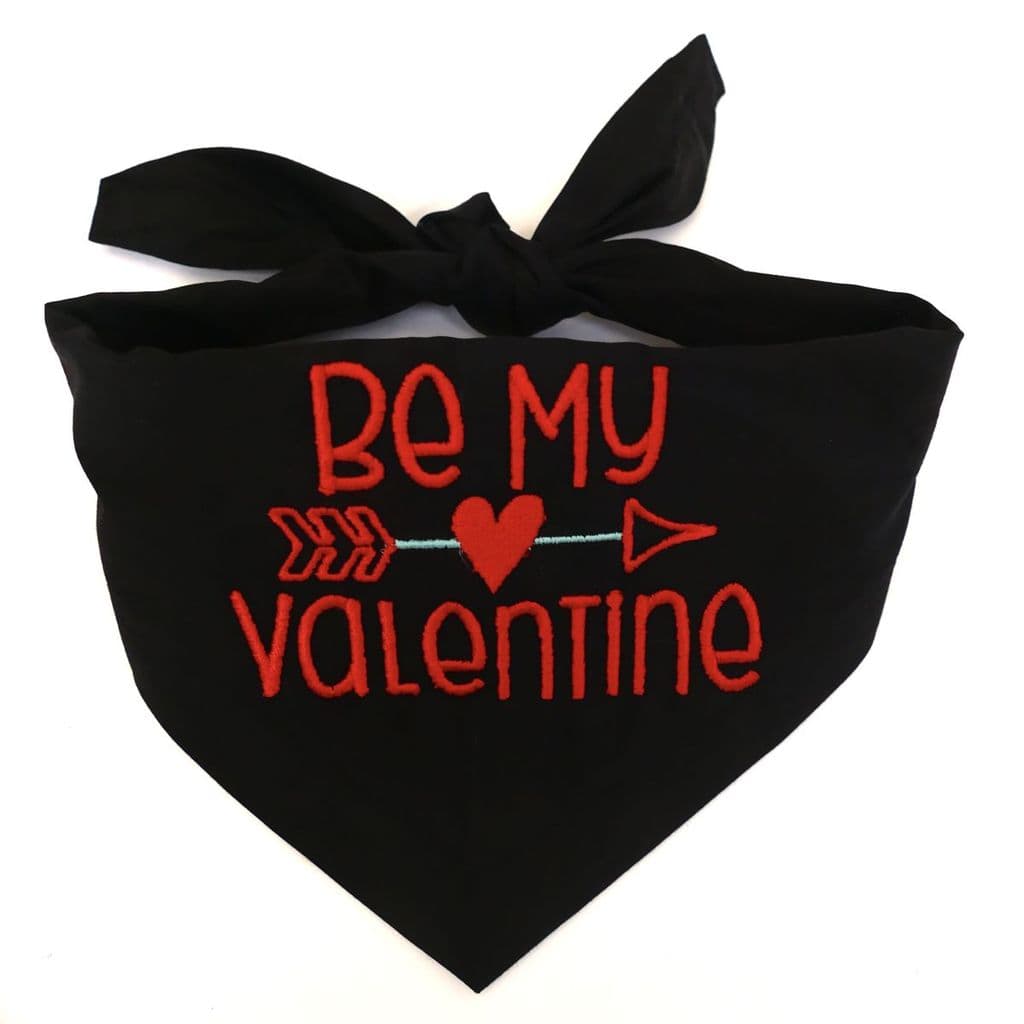 Love A Saurus Holiday Dog Bandana Valentine Pet Bandana Pet Accessories- Pet Neckwear Valentine's Day Dog Bandana