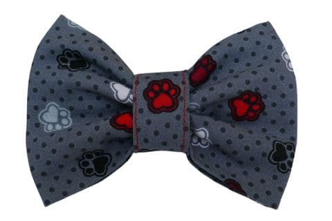 LOVELY PAWS DOG BOW TIE