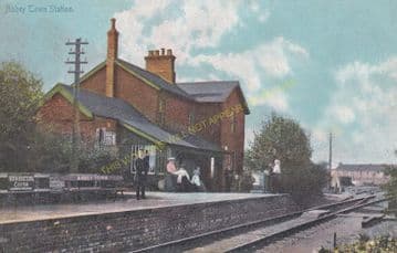 Abbey Town Railway Station Photo. Black Dyke - Abbeyholme. Silloth Line. (2)