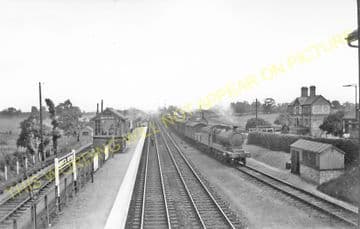 Abbots Ripton Railway Station Photo. Huntingdon - Holme. Peterborough Line. (5)