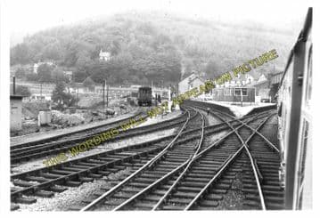 Aberbeeg Railway Station Photo. Crumlin to Ebbw Vale and Abertillery Lines. (6)