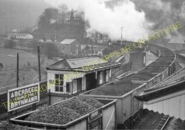 Aberbeeg Railway Station Photo. Crumlin to Ebbw Vale and Abertillery Lines. (8)