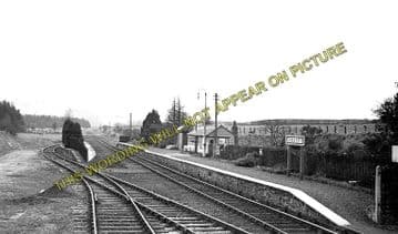 Aberbran Railway Station Photo. Cradoc - Devynock Sennybridge. Brecon Line. (4)