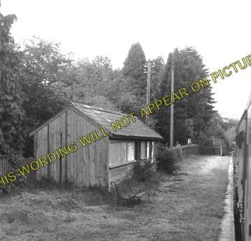 Aberbran Railway Station Photo. Cradoc - Devynock Sennybridge. Brecon Line. (6)