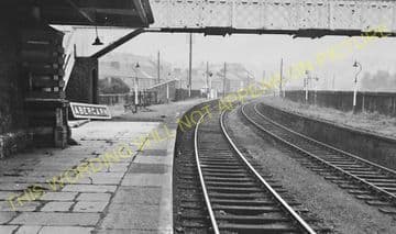 Abercarn Railway Station Photo. Cross Keys - Newbridge. Crumlin Line. (3)