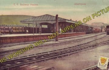 Abercynon Railway Station Photo. Pontypridd to Quakers Yard and Mountain Ash (3)