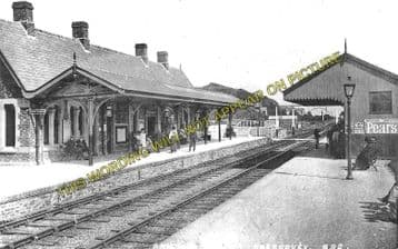 Aberdovey Railway Station Photo. Machynlleth - Towyn. Cambrian Railway. (2)