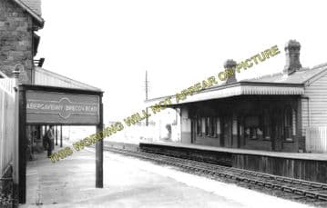 Abergavenny Brecon Road Railway Station Photo. Gilwern and Brynmawr Line. (2)