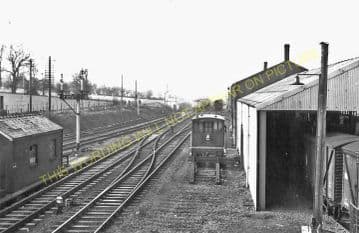 Abergavenny Junction Railway Station Photo. Pontypool - Pontrilas Line. GWR (3).