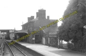Abergavenny Monmouth Road Railway Station Photo. Great Western Railway. (5).