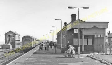 Abergele Railway Station Photo. Rhyl - Llandulas. Llandudno Junction Line. (3)