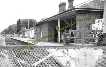 Abergwili Railway Station Photo. Carmarthen - Nantgaredig. Llandilo Line. (1)..