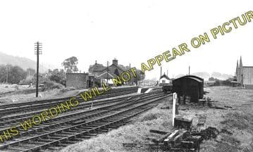 Abermule Railway Station Photo. Newtown to Montgomery and  Kerry. Cambrian. (1)..