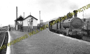 Abermule Railway Station Photo. Newtown to Montgomery and  Kerry. Cambrian. (2)