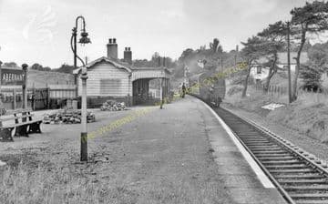 Abernant Railway Station Photo. Merthyr - Hirwain. Great Western Railway. (2)