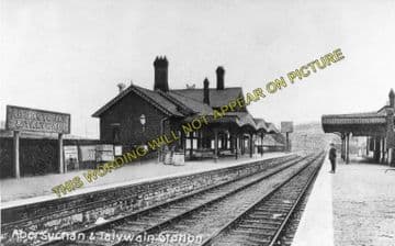 Abersychan & Talywain Railway Station Photo. Varteg - Pontypool. GWR & LNWR. (2)