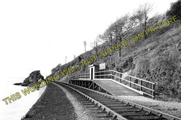 Abertafol Railway Station Photo. Dovey Jct. - Penhelig. Machynlleth Line. (1)