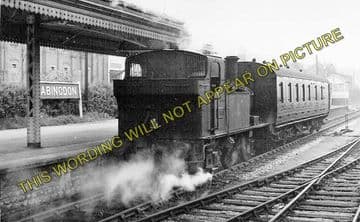 Abingdon Railway Station Photo. Radley Line. Great Western Railway. (1)..
