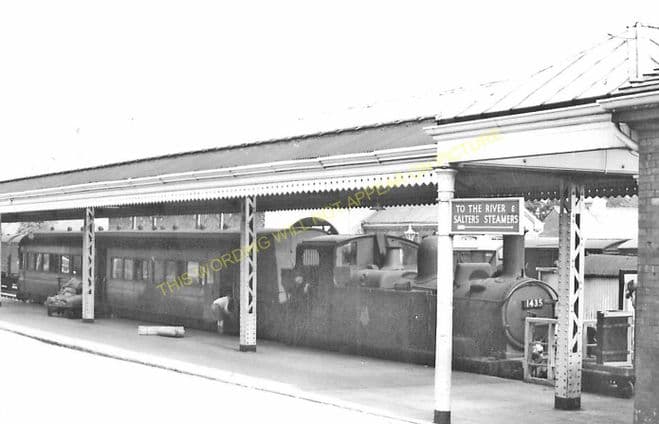 Abingdon Railway Station Photo. Radley Line. Great Western Railway. (11)