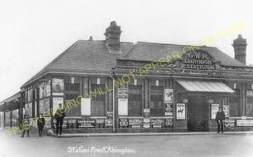 Abingdon Railway Station Photo. Radley Line. Great Western Railway. (20)