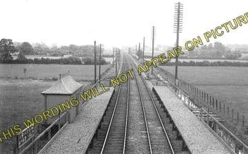 Abingdon Road Railway Station Photo. Oxford to Radley and Littlemore Lines. (1)..