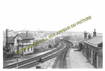 Accrington Railway Station Photo. Burnley to Blackburn and Stubbins Lines. (6)