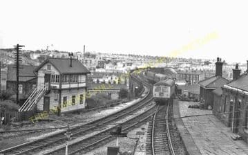 Accrington Railway Station Photo. Burnley to Blackburn and Stubbins Lines. (9)