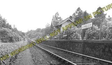 Ach-Na-Cloich Railway Station Photo. Taynuilt - Connel Ferry. Oban Line. (1)