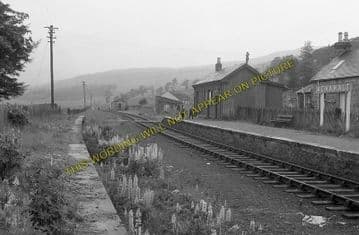 Achanalt Railway Station Photo. Achnasheen - Lochluichart. Highland Railway (2)