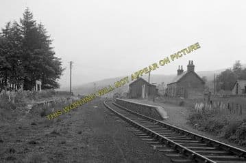 Achanalt Railway Station Photo. Achnasheen - Lochluichart. Highland Railway (3)