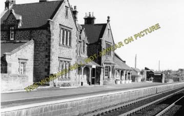 Acklington Railway Station Photo. Chevington - Warkworth. Alnmouth Line. (2)
