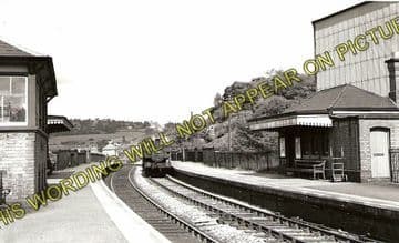 Acrefair Railway Station Photo. Ruabon - Trevor. Wrexham to Llangollen Line. (1)..