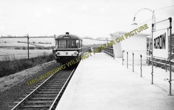 Acrow Railway Station Photo. Ashdon - Saffron Walden. Bartlow to Audley End. (1)