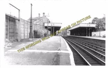 Acton Central Railway Station Photo. Willesden - Kew. North & South Western. (5)