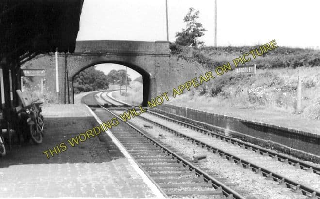 Adderley Railway Station Photo. Market Drayton - Audlem. Natntwich Line. (2)