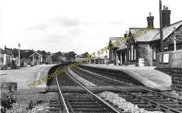 Addingham Railway Station Photo. Bolton Abbey - Ilkley. Skipton to Otley. (4)