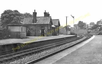 Addingham Railway Station Photo. Bolton Abbey - Ilkley. Skipton to Otley. (6)