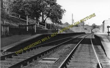 Admaston Railway Station Photo. Wellington - Walcot. Shrewsbury Line. (2)..