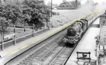 Admaston Railway Station Photo. Wellington - Walcot. Shrewsbury Line. (3)