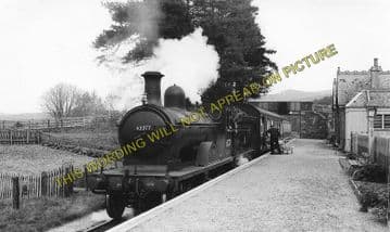 Advie Railway Station Photo. Cromdale - Ballindalloch. Grantown to Carron. (2)