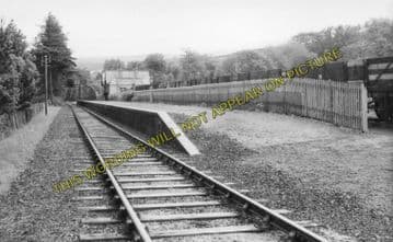 Advie Railway Station Photo. Cromdale - Ballindalloch. Grantown to Carron. (3)