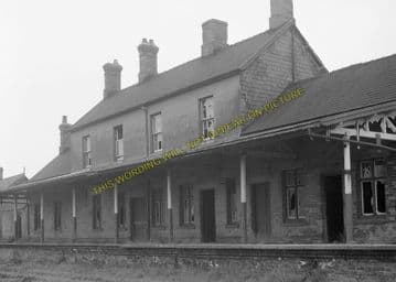 Afonwen Railway Station Photo. Abererch - Criccieth. Pwllheli to Portmadoc. (15)