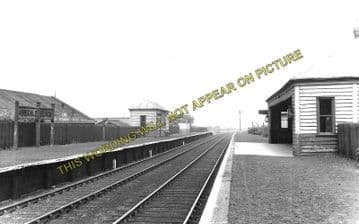 Ainsdale Beach Railway Station Photo. Southport - Wood Vale. Cheshire Lines (1)..