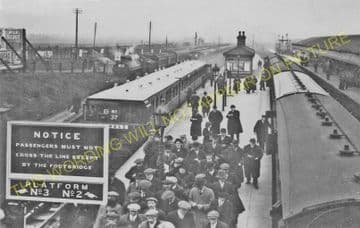 Aintree Railway Station Photo. Liverpool - Maghull. Lancashire & Yorkshire. (10)