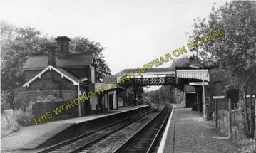 Albrighton Railway Station Photo. Codsall - Shifnal. Wellington Line. (6)
