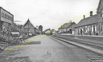 Alcester Railway Station Photo.Wixford to Coughton and Great Alne Lines. (7)