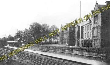 Alderley Edge Railway Station Photo. Chelford - Wilmslow. Sandbach Line. (1)..