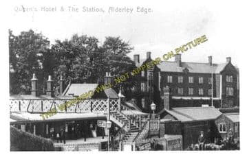 Alderley Edge Railway Station Photo. Chelford - Wilmslow. Sandbach Line. (3)