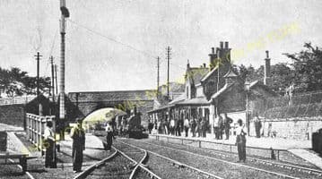 Alderley Edge Railway Station Photo. Chelford - Wilmslow. Sandbach Line. (6)