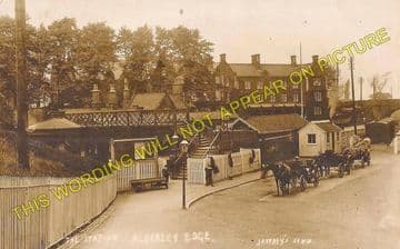Alderley Edge Railway Station Photo. Chelford - Wilmslow. Sandbach Line. (9)